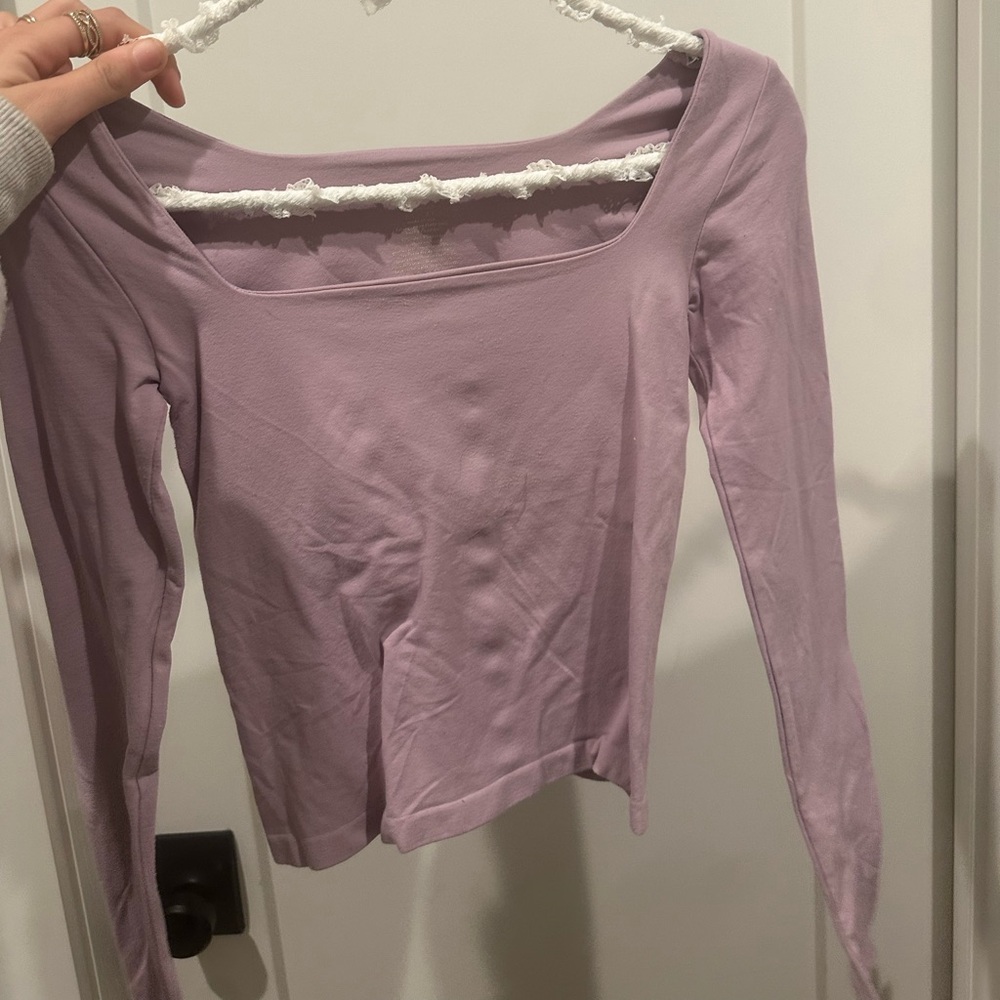 purple free people top
